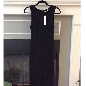 Alice + Olivia Penley Jaquard Metallic Print Dress